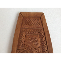 Wooden wall decoration panel